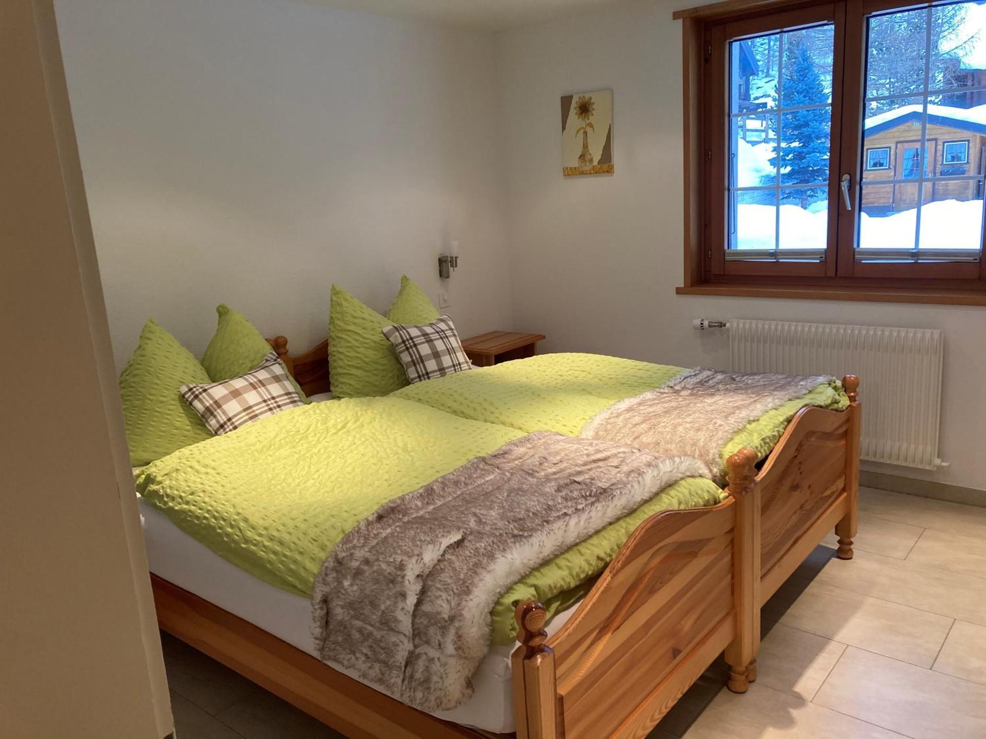 Haus Alpenperle Saas-Almagell Quarto foto