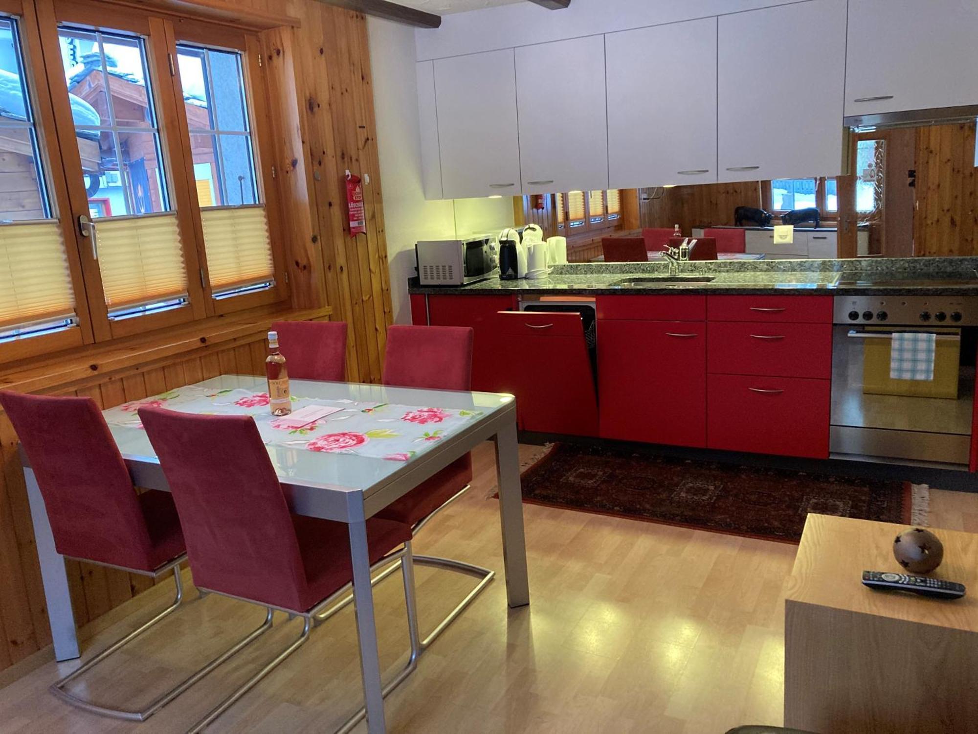 Haus Alpenperle Saas-Almagell Quarto foto
