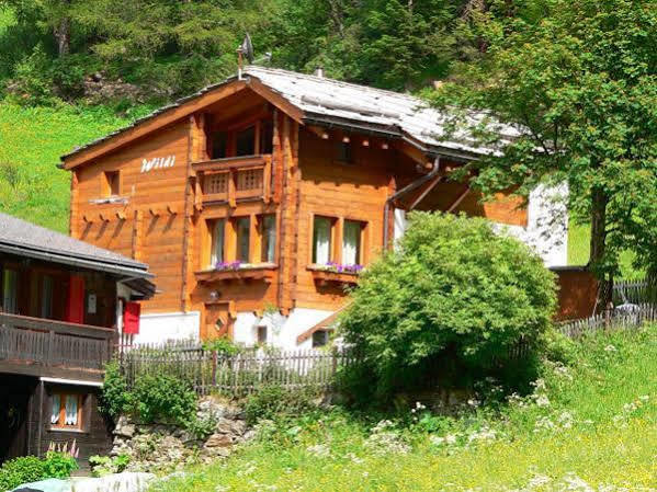 Haus Alpenperle Saas-Almagell Exterior foto