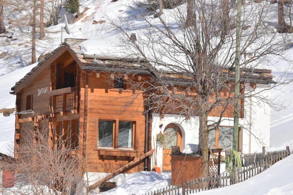 Haus Alpenperle Saas-Almagell Exterior foto